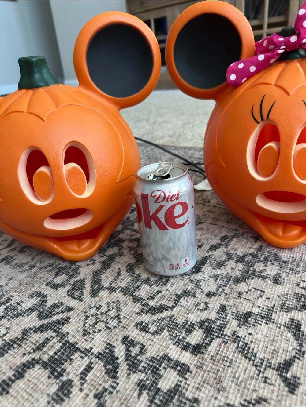 Disney Halloween pumpkin decor